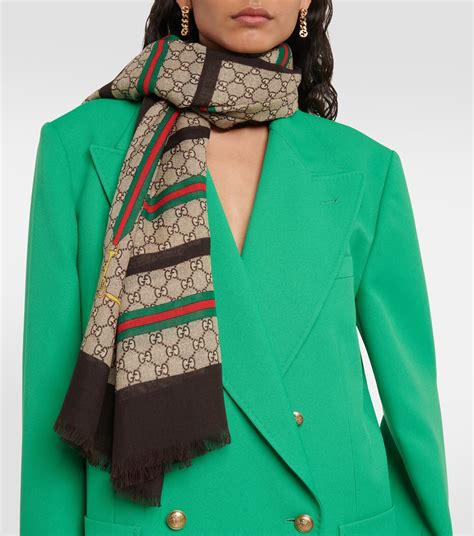 gucci scarf jacket|gucci scarf female.